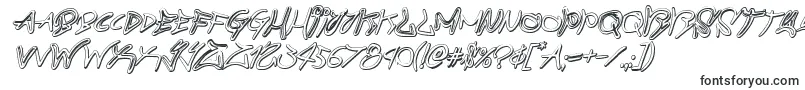 Шрифт graffitistreet3dital – шрифты для Adobe Muse