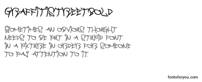 Шрифт Graffitistreetbold