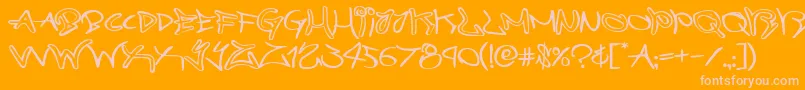 Más sobre la fuente graffitistreetexpand fuente graffitistreetexpand – Fuentes Rosadas Sobre Fondo Naranja