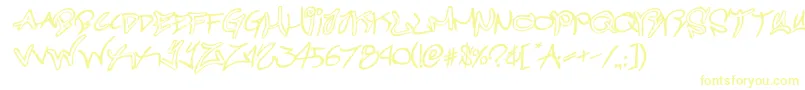 graffitistreetrotateital Font – Yellow Fonts