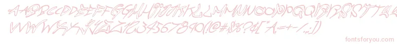 graffitistreetsuperital Font – Pink Fonts