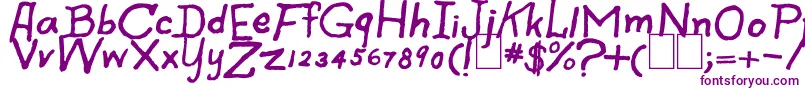 SpookySpiders Font – Purple Fonts