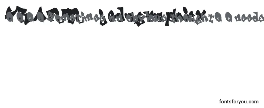 Schriftart GRAFITI   jedagraphicx