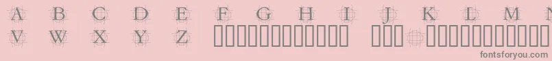 GRAFRM   Font – Gray Fonts on Pink Background