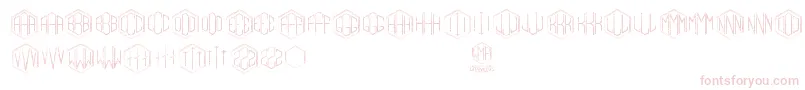 Gramitos Font – Pink Fonts on White Background