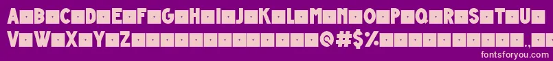 En savoir plus sur la police Grande Andretti bold v1 0 limited charset Police Grande Andretti bold v1 0 limited charset – polices roses sur fond violet