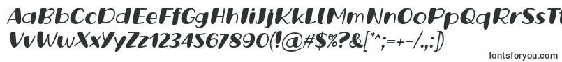 Шрифт Grande October Three Italic Font by Situjuh 7NTypes – шрифты для дизайнеров