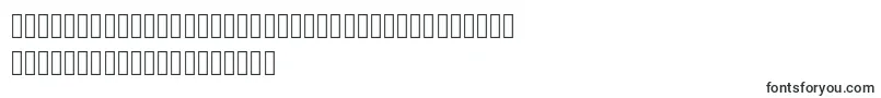 フォントZatariRegular – ウズベク文字