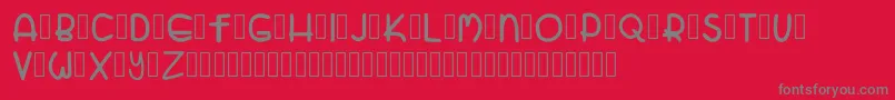 More about ZatariRegular Font ZatariRegular Font – Gray Fonts on Red Background