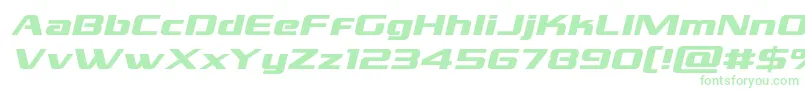 grandnationalexpandital Font – Green Fonts