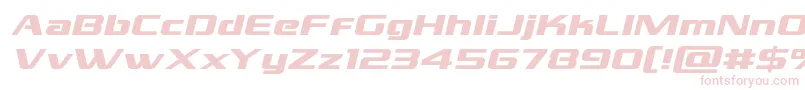 grandnationalexpandital Font – Pink Fonts