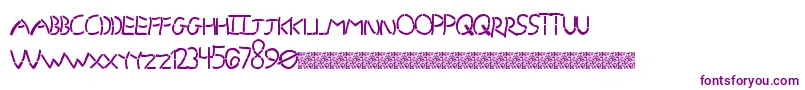 GrandStencil Font – Purple Fonts on White Background