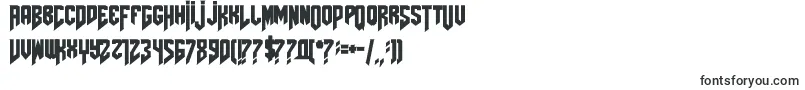 Amazdoomleft-fontti – Vakiintuneet fontit