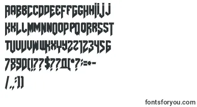  Amazdoomleft font