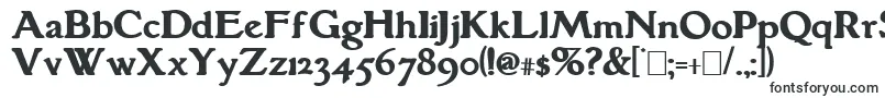 Grantham Bold-fontti – Vakiintuneet fontit