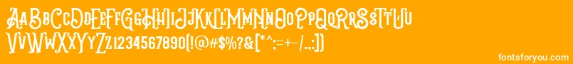 fuente Grantmouth Vol 2 FREE DEMO – Fuentes Blancas Sobre Fondo Naranja