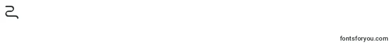 Gravitation Relationships Font – Fonts for Digit 2