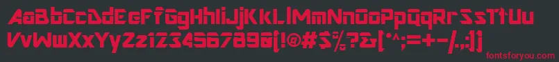 grd      Font – Red Fonts on Black Background