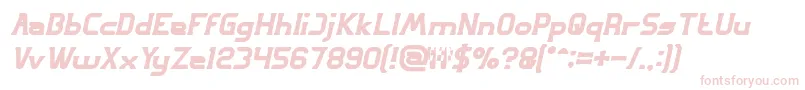 GREAT ADVENTURE Bold Italic Font – Pink Fonts on White Background
