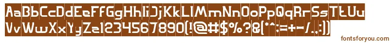 GREAT ADVENTURE Inverse Font – Brown Fonts