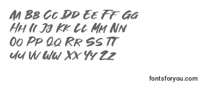 Great Fighter Demo Font