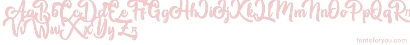 Great Himalaya Font – Pink Fonts on White Background