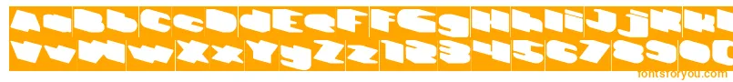 GREATEST VIEW Inverse-fontti – oranssit fontit
