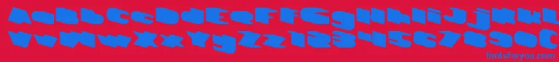 Подробнее о шрифте GREATEST VIEW Шрифт GREATEST VIEW – синие шрифты на красном фоне