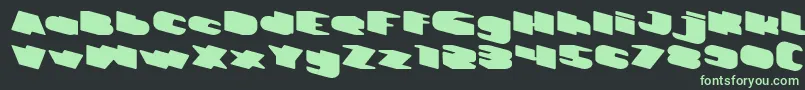 Más sobre la fuente GREATEST VIEW fuente GREATEST VIEW – Fuentes Verdes Sobre Fondo Negro