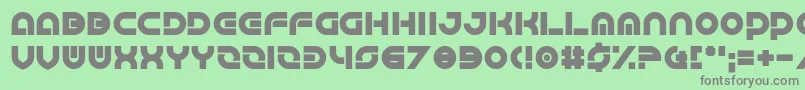 Шрифт Greatsby Gat – серые шрифты на зелёном фоне