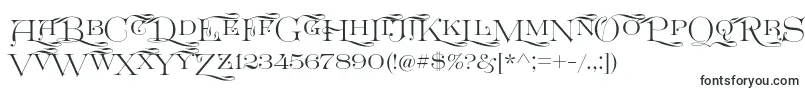Шрифт GreatVictorian SwashedSC – эльфийские шрифты