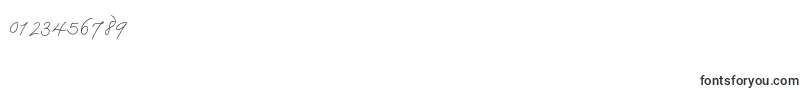 Gredom Monoline Font – Fonts for Numbers and Digits