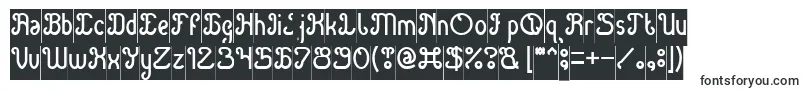 Green Avocado Inverse-Schriftart – Schriftarten, die mit G beginnen
