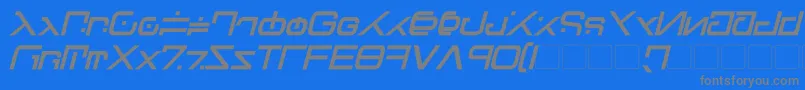 En savoir plus sur la police Green Martian Bold Italic Police Green Martian Bold Italic – polices grises sur fond bleu