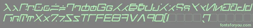 Saiba mais sobre a fonte Green Martian Distressed Italic Fonte Green Martian Distressed Italic – fontes verdes em um fundo cinza