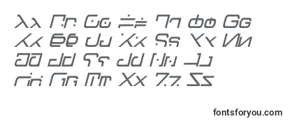 フォントGreen Martian Italic