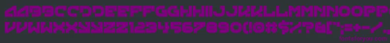 Подробнее о шрифте Green Strand Шрифт Green Strand – фиолетовые шрифты на чёрном фоне