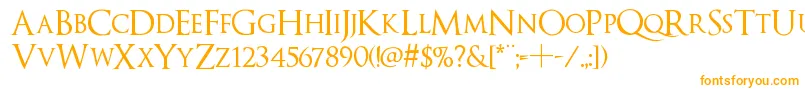 Optimusprinceps-fontti – oranssit fontit