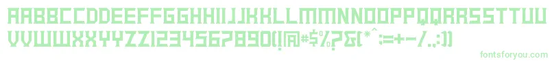 GREENLAND-Schriftart – Grüne Schriften
