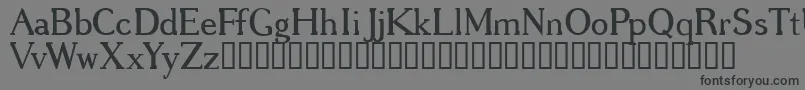 GREGRG   Font – Black Fonts on Gray Background