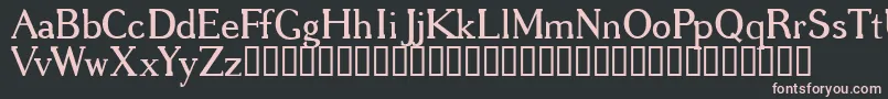 GREGRG   Font – Pink Fonts on Black Background