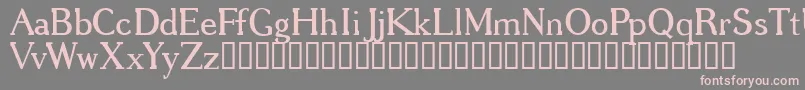 GREGRG   Font – Pink Fonts on Gray Background