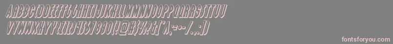 grendelsmother3dital Font – Pink Fonts on Gray Background
