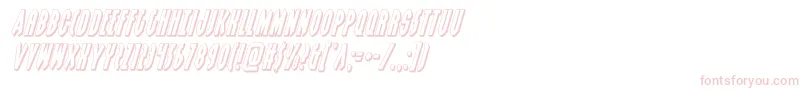 grendelsmother3dital Font – Pink Fonts on White Background