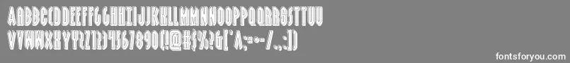 grendelsmotherbevel Font – White Fonts on Gray Background