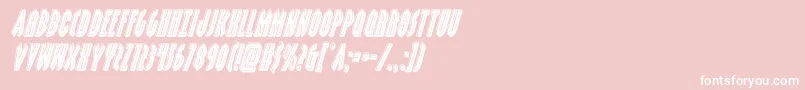 grendelsmotherbevelital Font – White Fonts on Pink Background