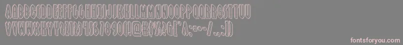 grendelsmotherengrave Font – Pink Fonts on Gray Background