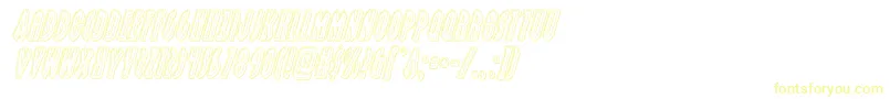 grendelsmotherengraveital-Schriftart – Gelbe Schriften
