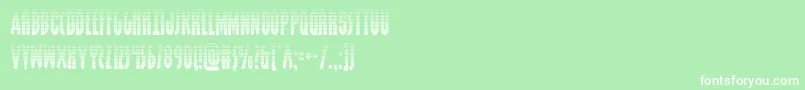 grendelsmothergrad Font – White Fonts on Green Background