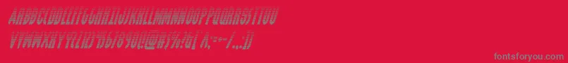 grendelsmothergradital Font – Gray Fonts on Red Background